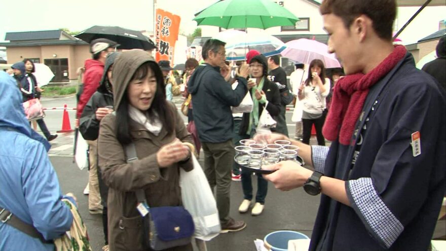 甘えびと地酒で増毛満喫！