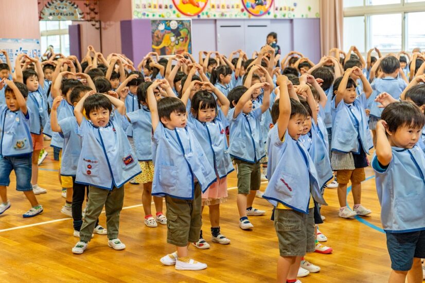 ♪レッツ うみダンス♬　札幌の幼稚園で撮影