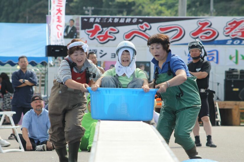 奥尻島の三大祭りのフィナーレ！ 9/1【奥尻島・なべつる祭】