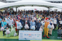 未来の海を守ろう。春の海ごみゼロウィーク　HBCテレビ「グッチーな！」6/19放送
