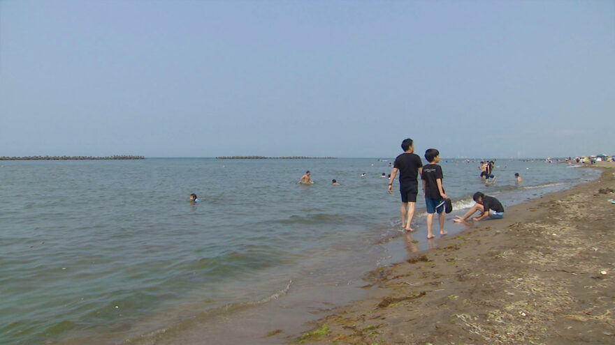 海の事故の多くは海風。沖への潮の流れ離岸流が原因。HBCテレビ「グッチーな！」7/24放送