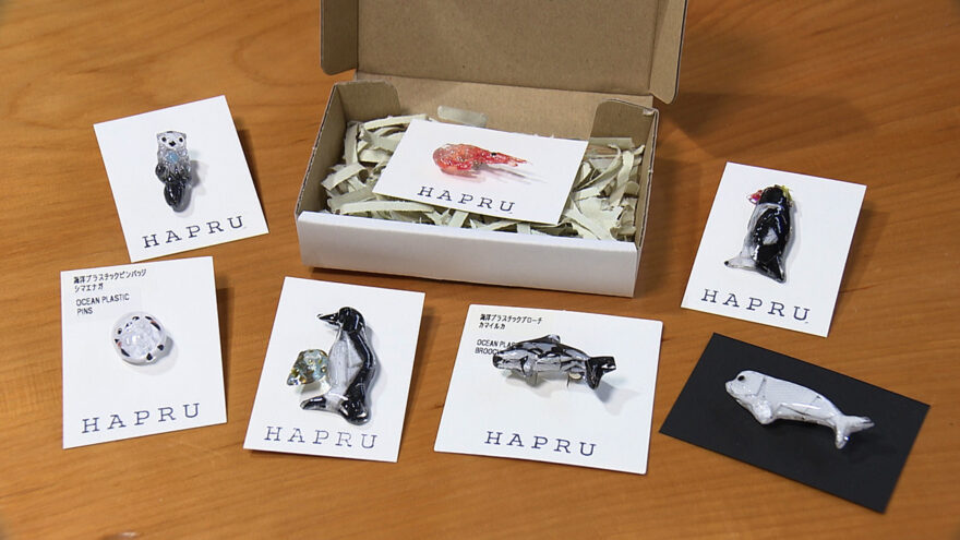 海洋ごみが可愛いアクセサリーへと変身！ HBCテレビ「夜のサタブラ」3/28放送